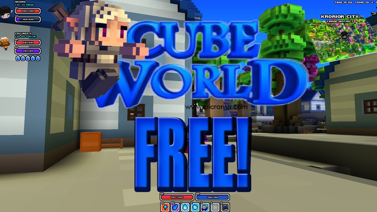 cube world download key